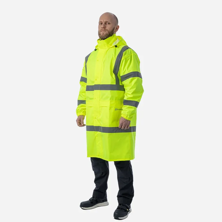 Brodeks / Сигнальный плащ-дождевик Brodeks KS252