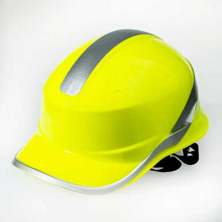 DELTA PLUS / Каска защитная BASEBALL DIAMOND V UP из ABS лимонного цвета