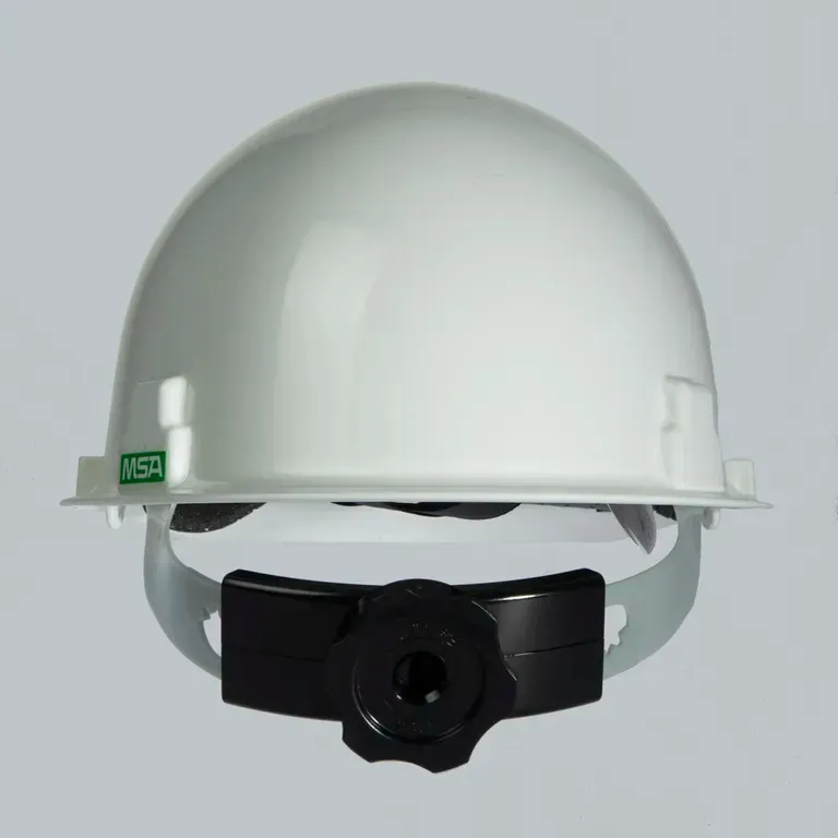 MSA / Каска защитная Thermalgard белая с внутренней оснасткой Fas-Trac III