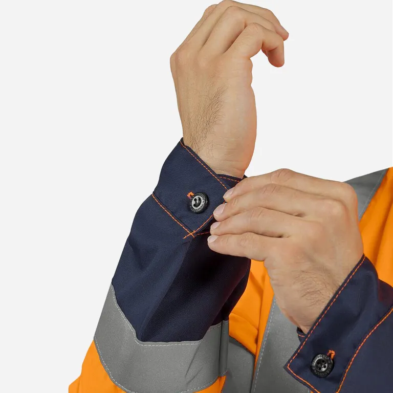 TECHNOSAFE / Костюм сигнальный МастВижн 3 (оранжевый/т-синий)