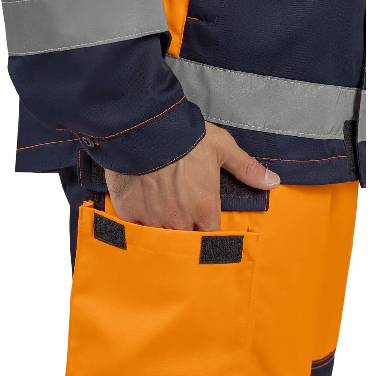 TECHNOSAFE / Костюм сигнальный МастВижн 3 (оранжевый/т-синий)