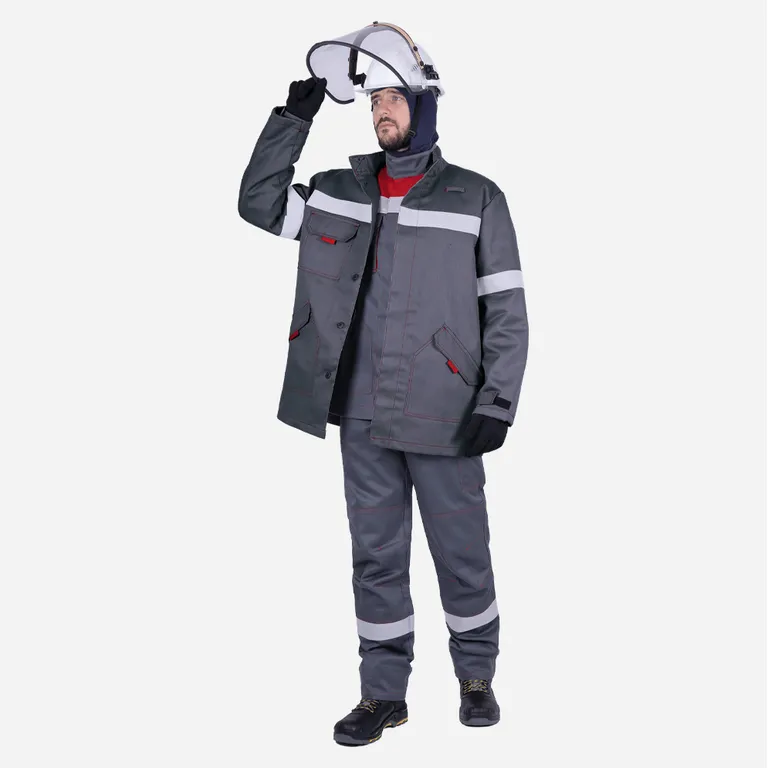 Спецпошив / Куртка-накидка ЭлектроСтоп ТЕРМО ЗЭТВ 11.8 кал/см2