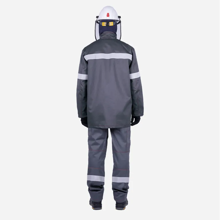 Спецпошив / Куртка-накидка ЭлектроСтоп ТЕРМО усиленная ЗЭТВ 36.4 кал/см2