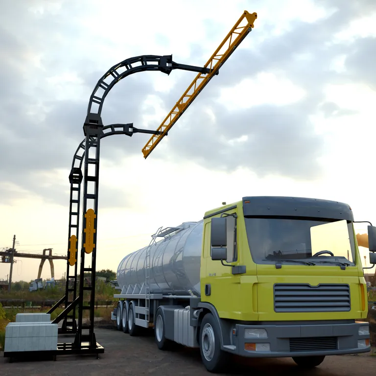 HIGH SAFETY / Противовесная система с пространственной фермой OLHA 2