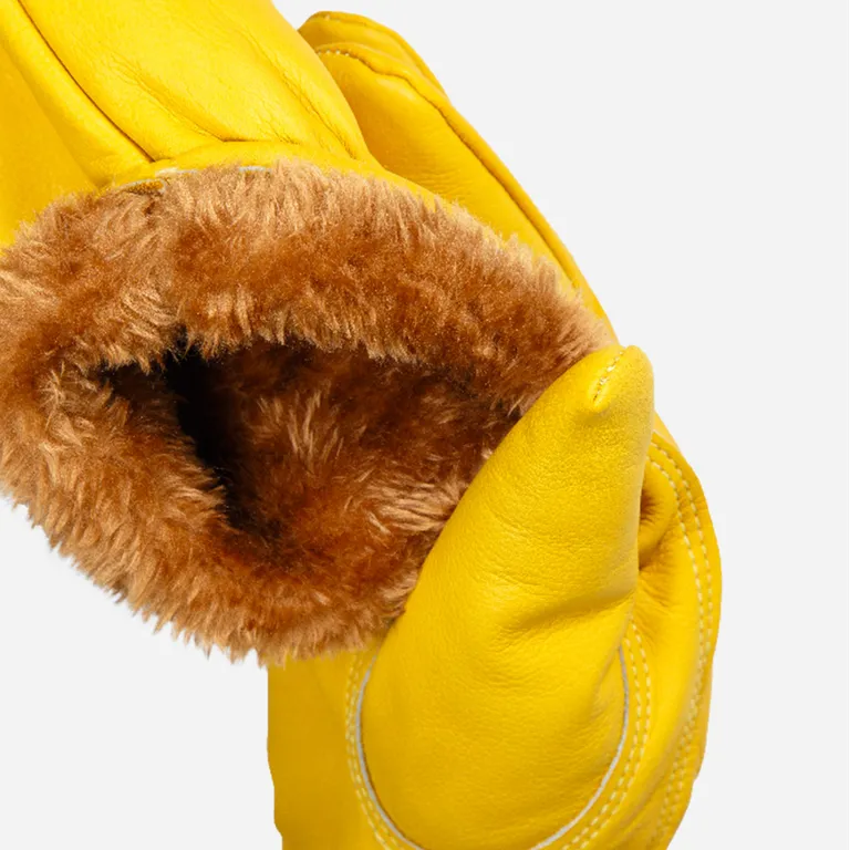 Gward / Перчатки Gward Force GOLD Zima цельнокожаные, утеплитель мутон