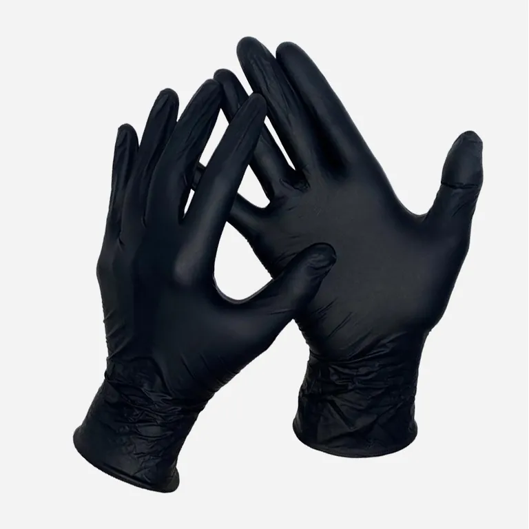 Gward / Перчатки Gward DELTAGRIP Total Black нитриловые неопудренные