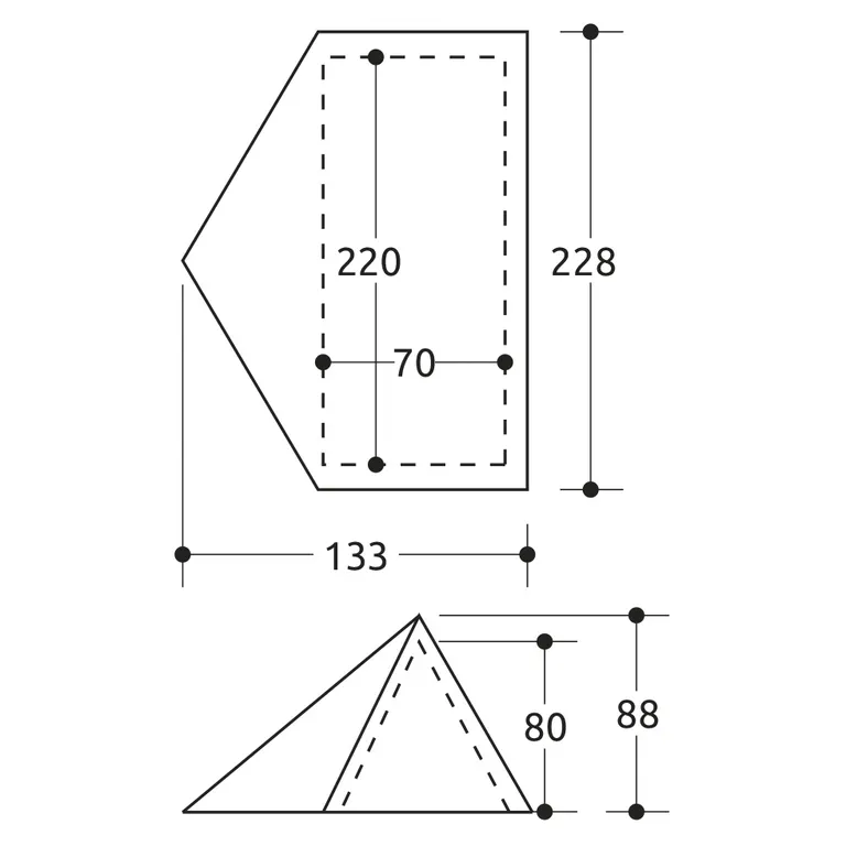 C.A.M.P. / Палатка MINIMA 1 EVO