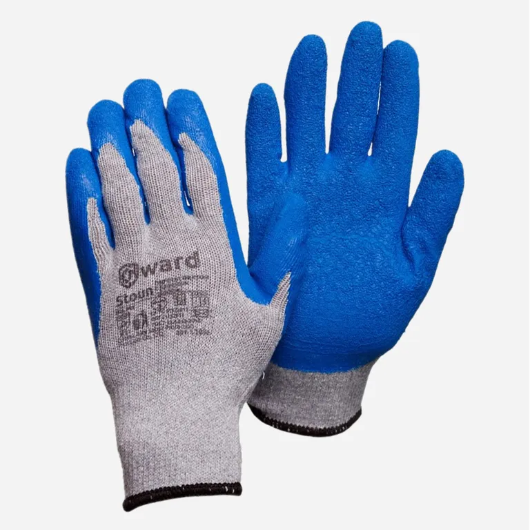 Gward / Перчатки Gward Stoun ХБ с текстурированным латексным покрытием