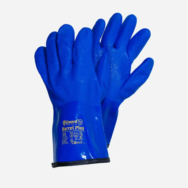 Gward / Перчатки Gward Barrel Plus утепленные с обливкой ПВХ