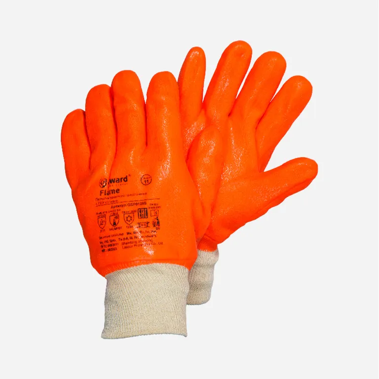 Gward / Перчатки Gward Flame утепленные с обливкой ПВХ