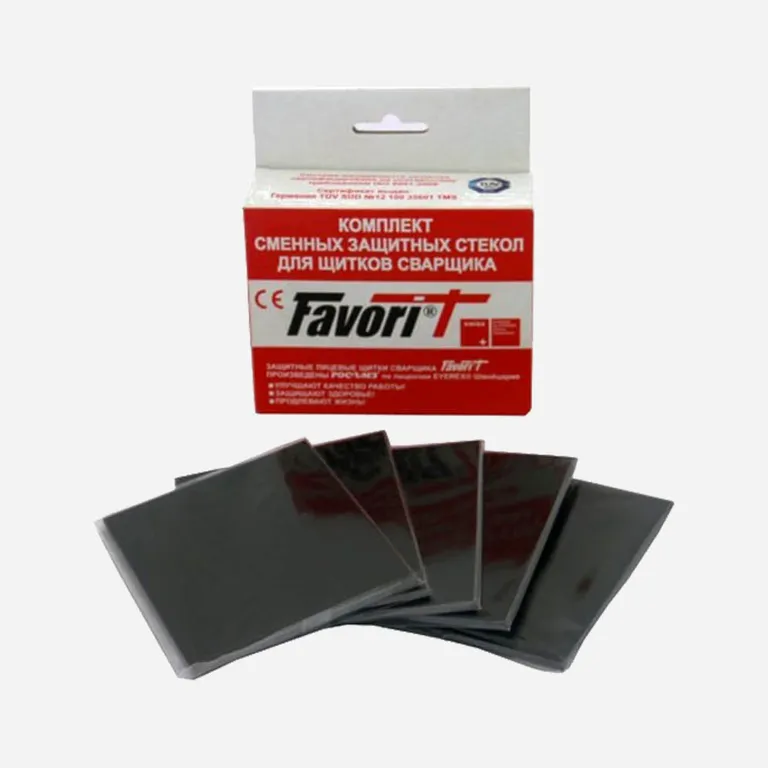 РОСОМЗ / Стекло покровное (110*90) к щитку для электросварщиков (в компл. 10 шт.)