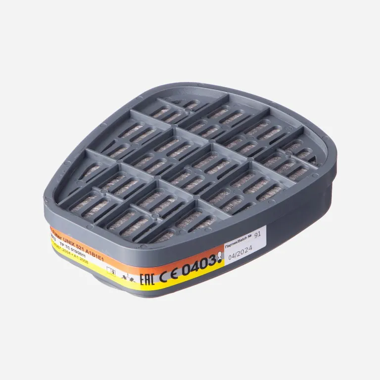 Сорбент / Фильтр противогазовый UNIX 521 A1B1E1(упак. 2 шт)