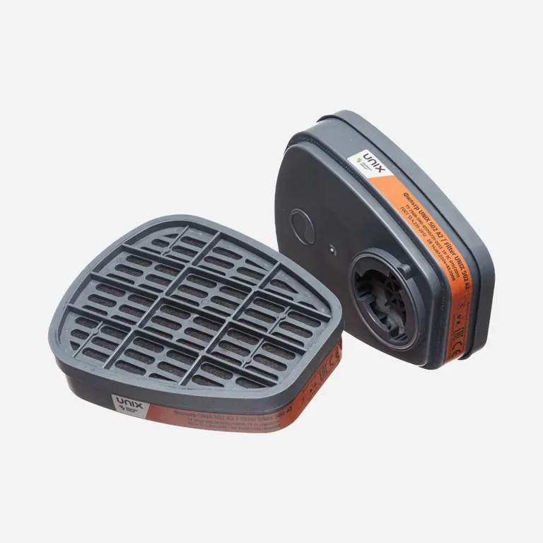 Сорбент / Фильтр противогазовый UNIX 502 А2(упак. 2 шт)