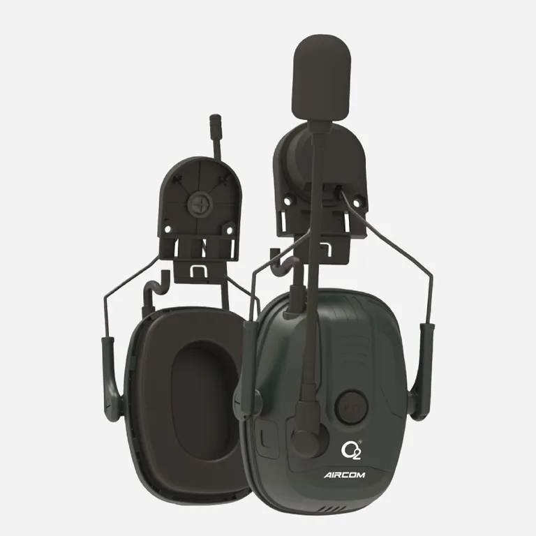 Завод О2 / Наушники противошумные с радиосвязью O2 AirCom 1001 на каску