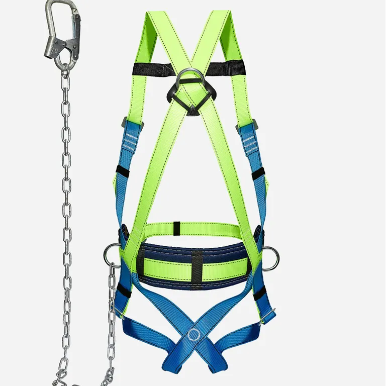 ОкаПром / Страховочная привязь светоотражающая УС-2ГЖ С/О (строп цепь)