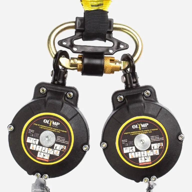 OLYMP-safety / Двухплечевое страховочное устройство длиной 1,8 метра (твинблок)