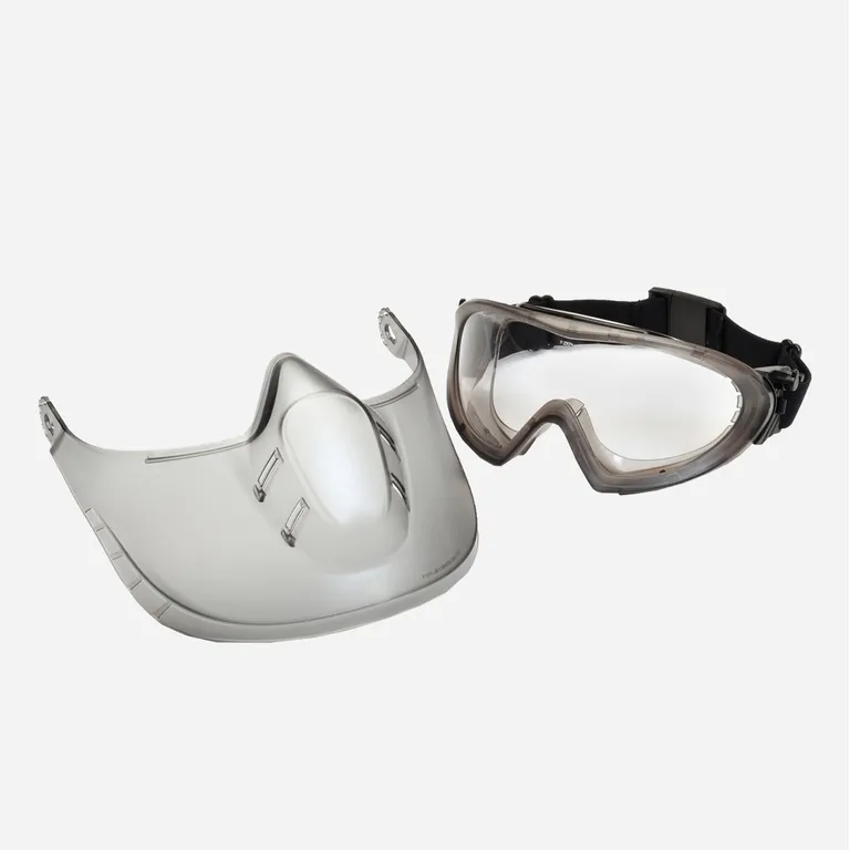 COVERGUARD / Очки защитные закрытые с лицевым щитком COVERGUARD STORMLUX