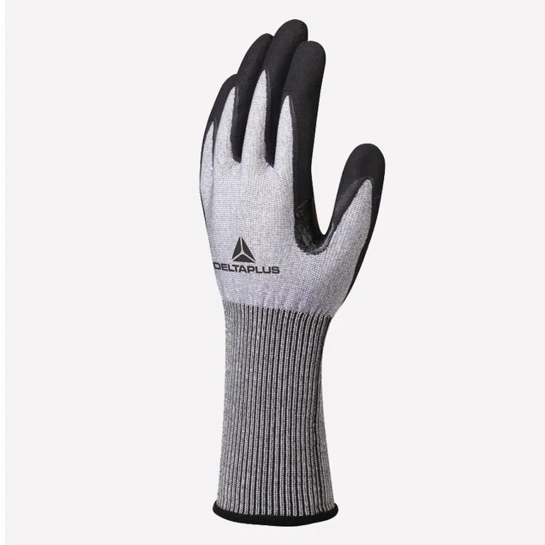 DELTA PLUS / Перчатки антипорезные трикотажные с нитриловым покрытием VENICUTC01