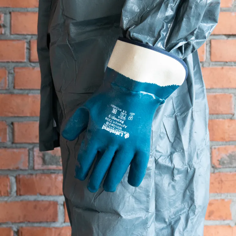 Lakeland / Перчатки маслобензостойкие NitroGard