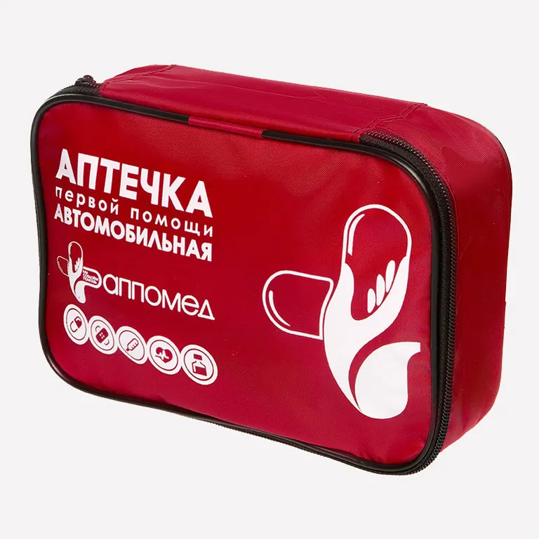 АППОМЕД / Аптечка автомобильная для оказания первой помощи пострадавшим в дорожно-транспортных происшествиях (приказ №260н), сумка
