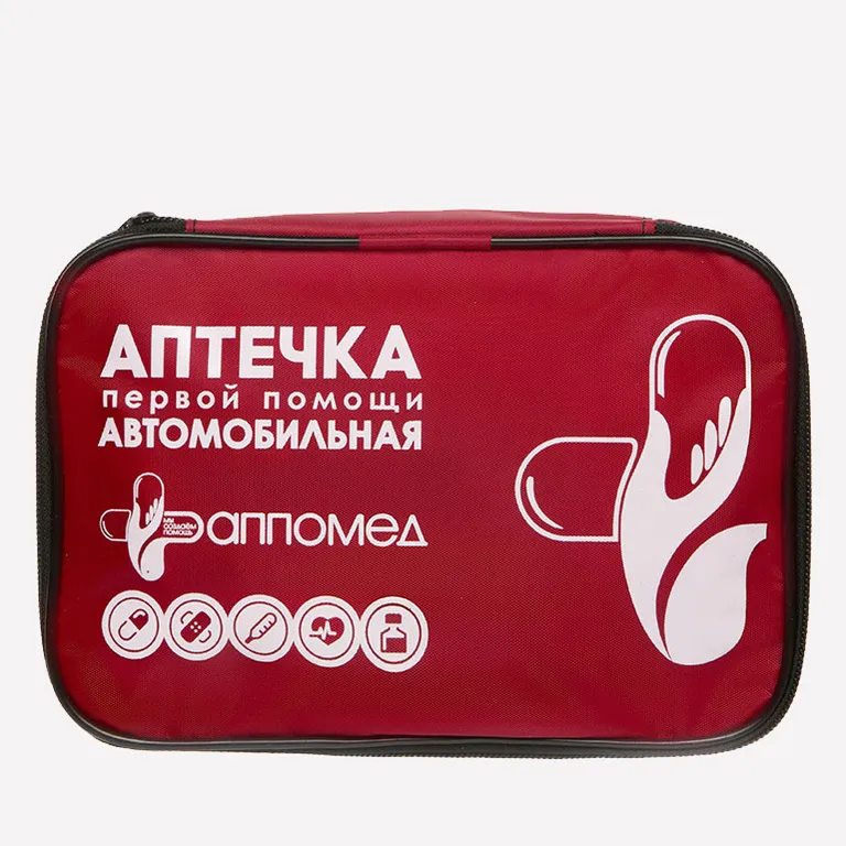 АППОМЕД / Аптечка автомобильная для оказания первой помощи пострадавшим в дорожно-транспортных происшествиях (приказ №260н), сумка