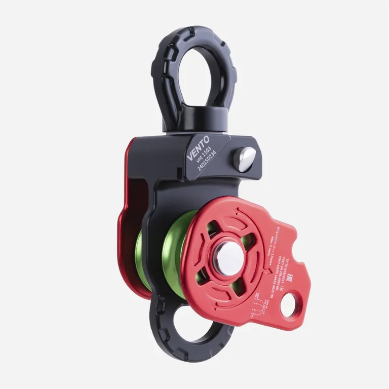 Vento / Блок-ролик двойной "Twist 2" с вертлюгом