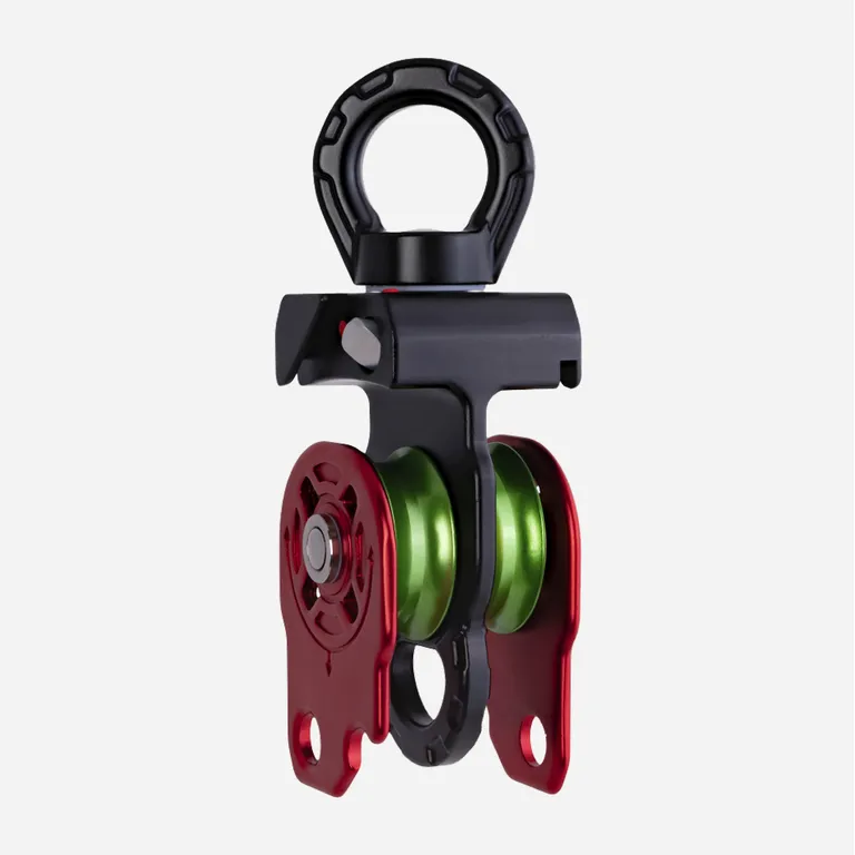 Vento / Блок-ролик двойной "Twist 2" с вертлюгом