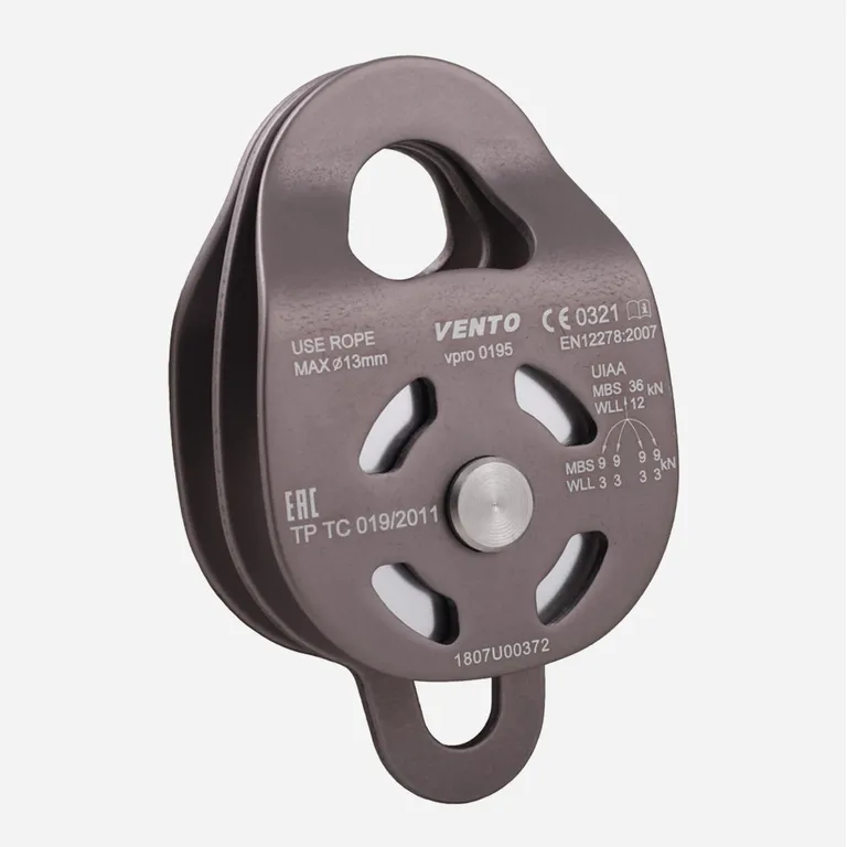 Vento / Блок-ролик двойной "Twin 36" дюраль с/п