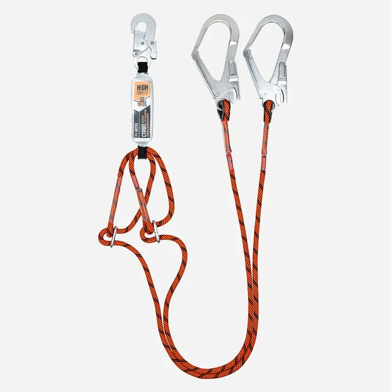 HIGH SAFETY / Строп двойной с регулятором длины с амортизатором HS-AR22d