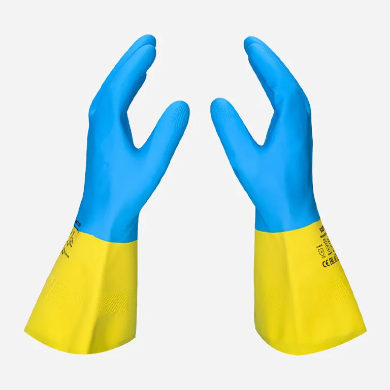 SCAFFA / Латексные перчатки Спектр от химических воздействий