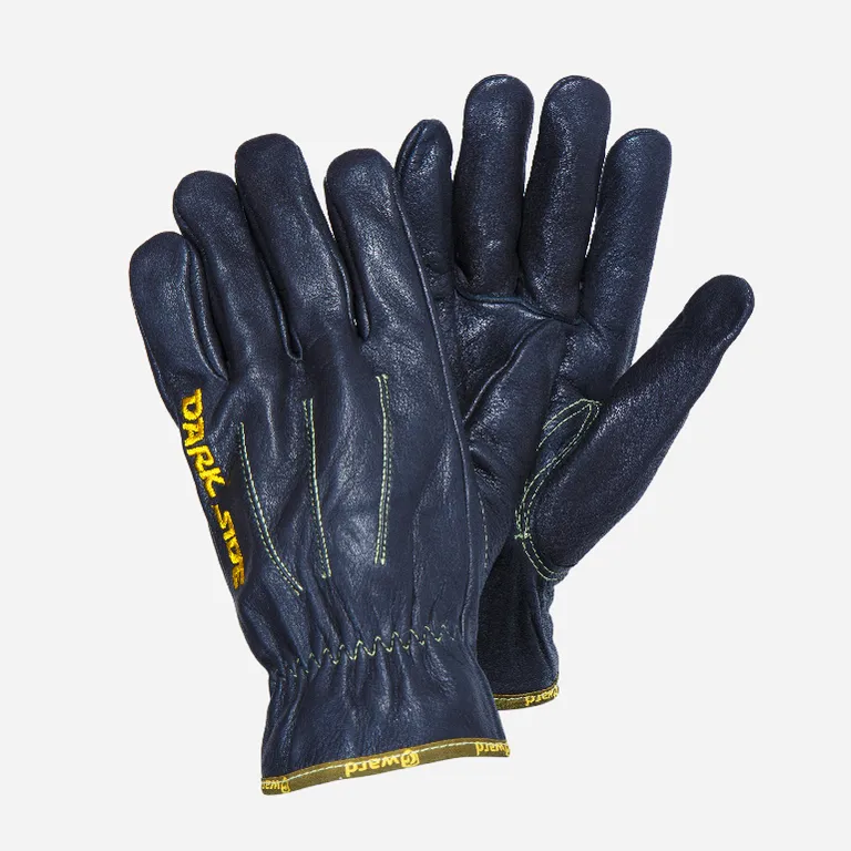 Gward / Перчатки Gward Force DARK SIDE цельнокожаные черного цвета