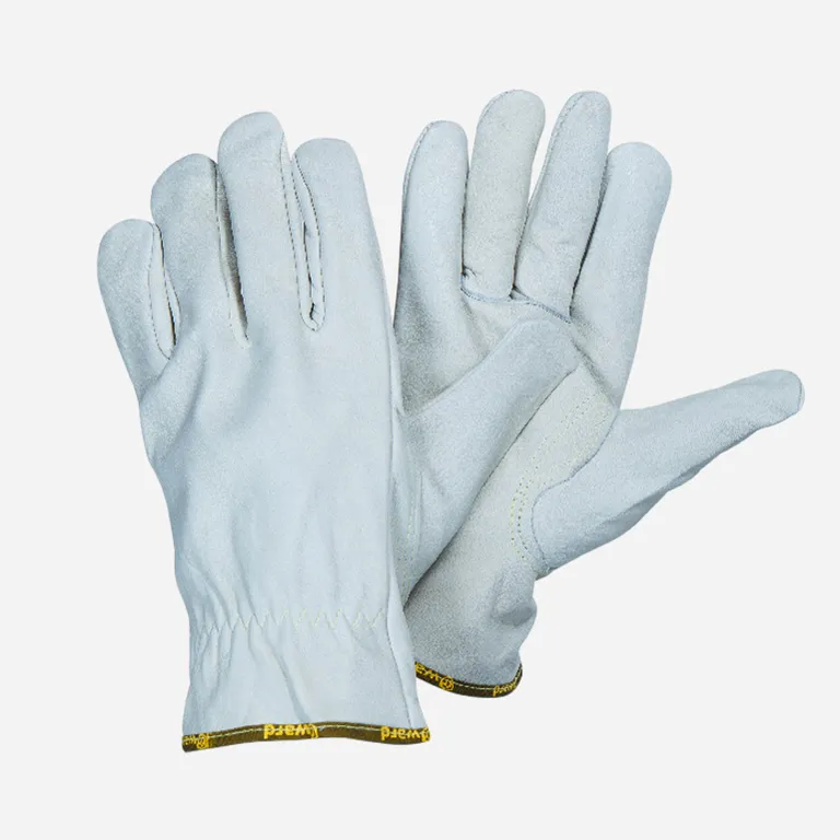 Gward / Перчатки Gward Force цельнокожаные белого цвета