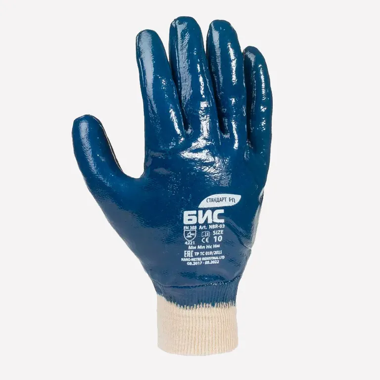 БИС / Перчатки маслобензостойкие Бис Стандарт РП
