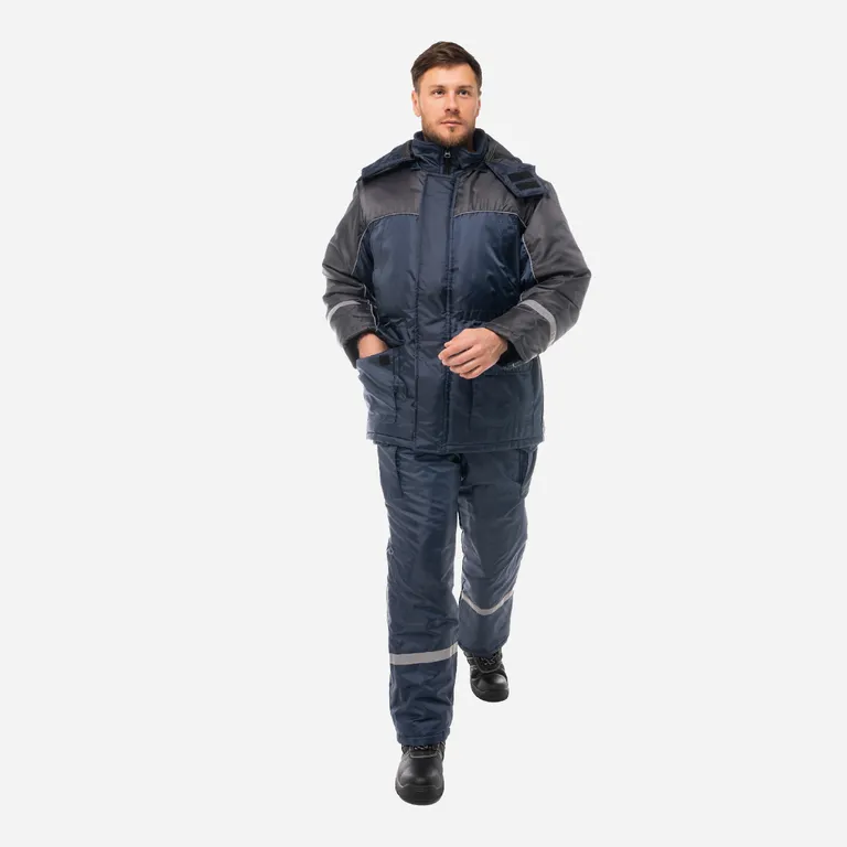 Эталон / Костюм "Балтика" синий/серый