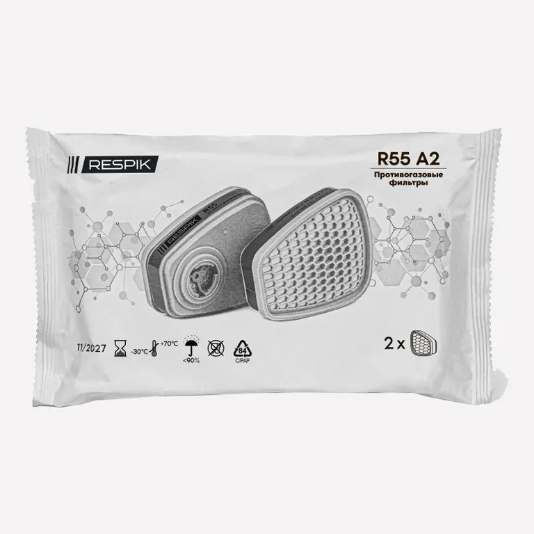 RESPIK / Фильтр противогазовый RESPIK® R55 А2