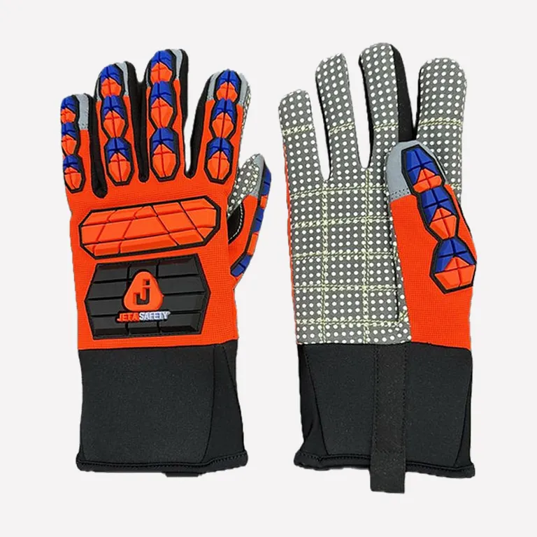 Jeta Safety / Защитные трикотажные перчатки North Pole JWMG-72 с покрытием из термопласта