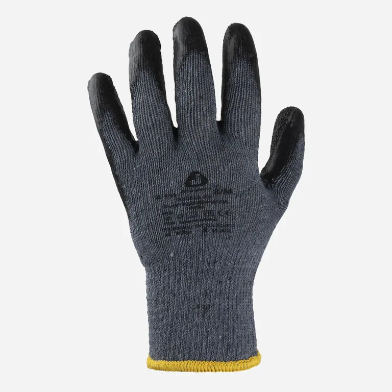 Jeta Safety / Double LTX Защитные трикотажные перчатки Jeta Safety JL-101 с двухслойным латексным покрытием ладони