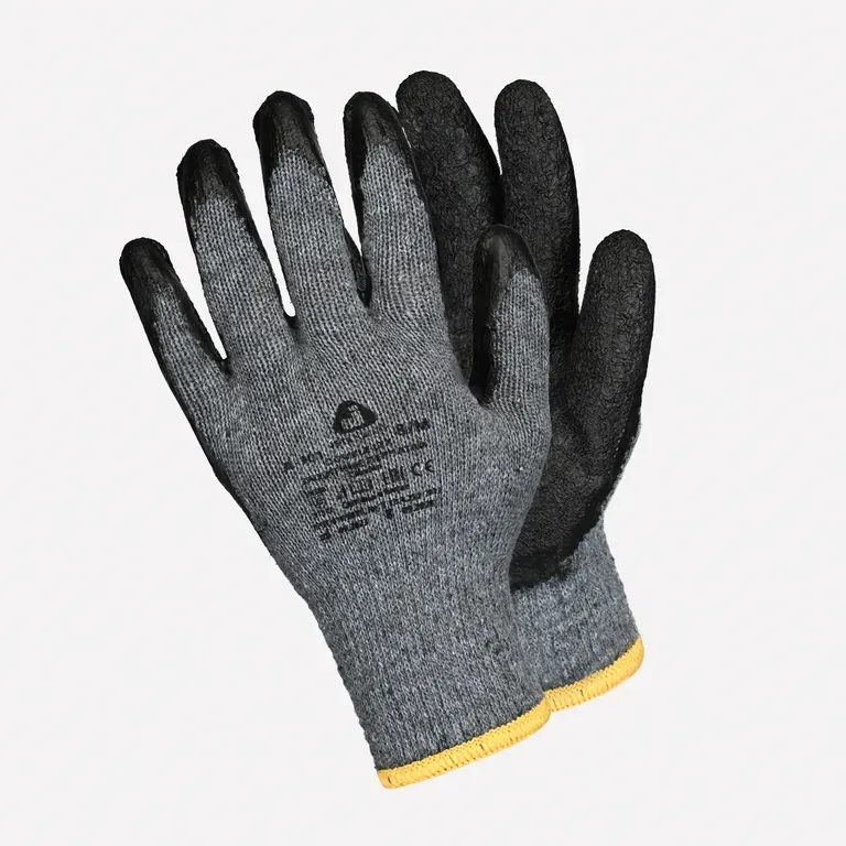 Jeta Safety / Double LTX Защитные трикотажные перчатки Jeta Safety JL-101 с двухслойным латексным покрытием ладони