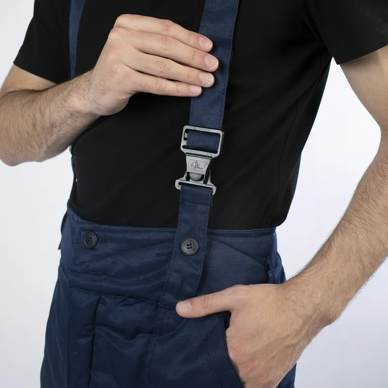 ГК СПЕЦОБЪЕДИНЕНИЕ / Зимний Костюм МЕТЕЛИЦА утеплённый, т/синий-василёк