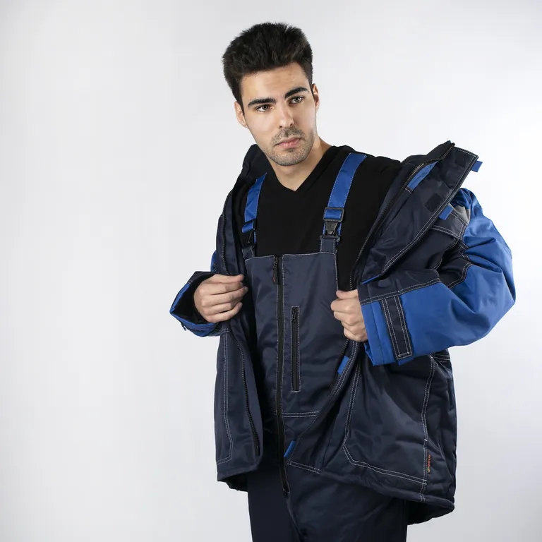 ГК СПЕЦОБЪЕДИНЕНИЕ / Зимний Костюм КМ-10 ЛЮКС, утеплённый, синий-василек