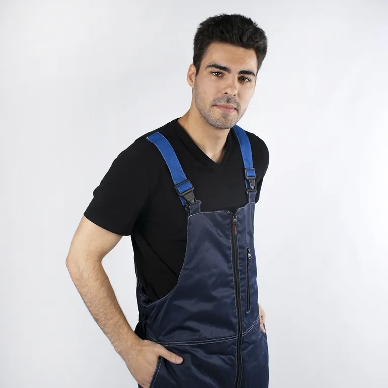 ГК СПЕЦОБЪЕДИНЕНИЕ / Зимний Костюм КМ-10 ЛЮКС, утеплённый, синий-василек