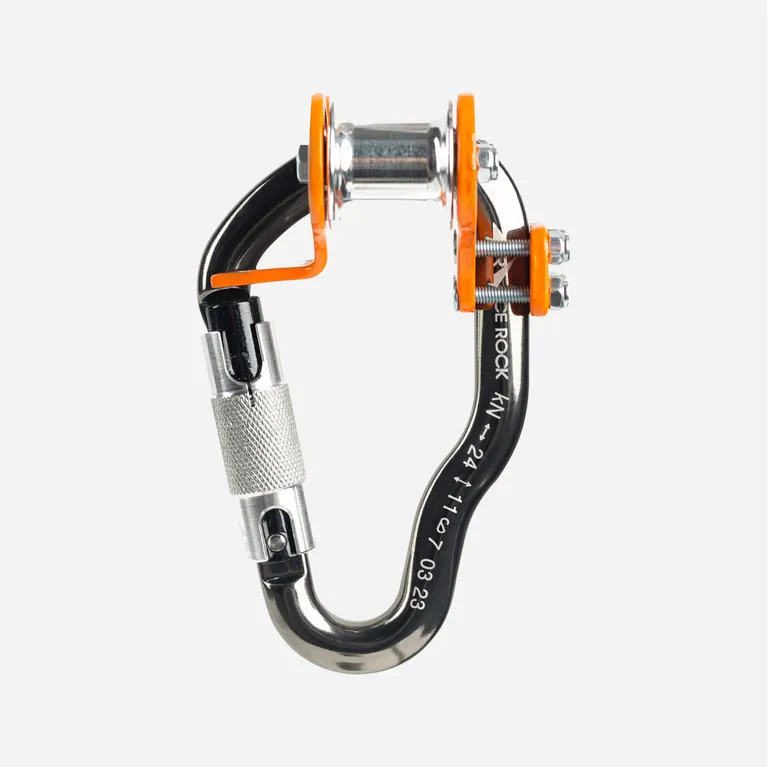 Vertical / Блок-ролик "Трек" ver 0433-1 (с карабином "Гусь" автомат IR 0234-3)