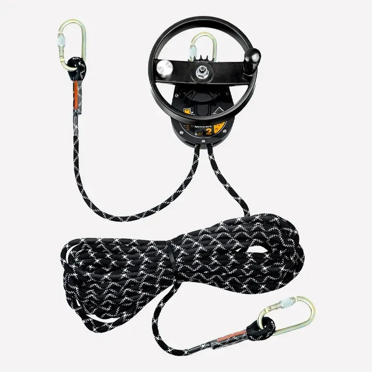 HIGH SAFETY / Устройство для спуска с функцией подъема OMEGA 2 (20 м)