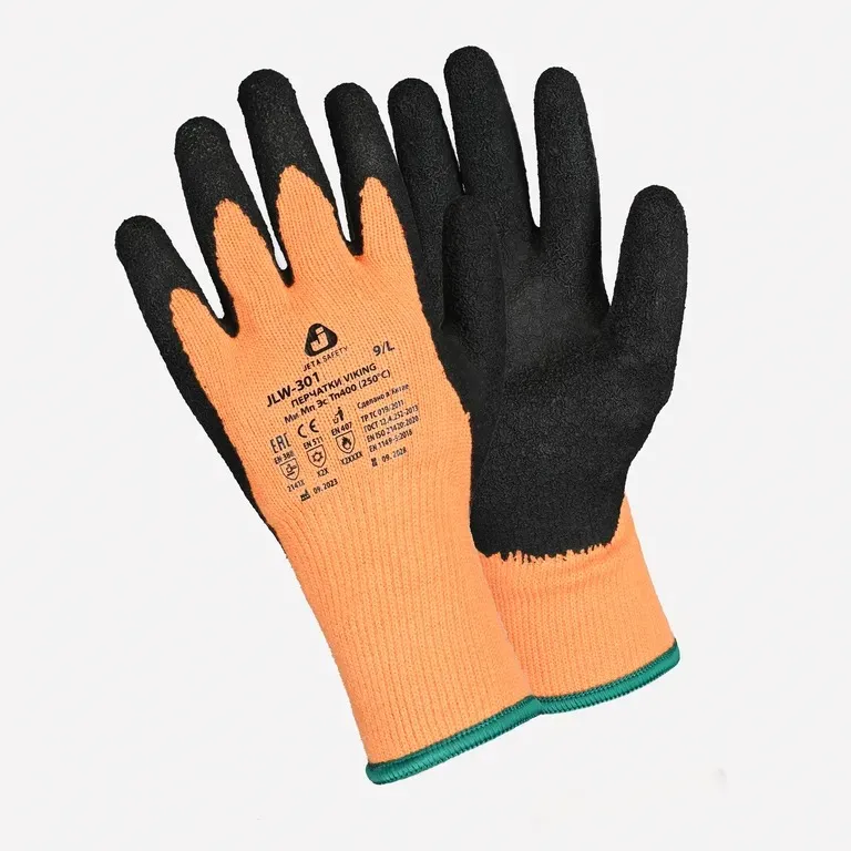 Jeta Safety / Перчатки JLW-301 Viking трикотажные из синтетических нитей с начесом