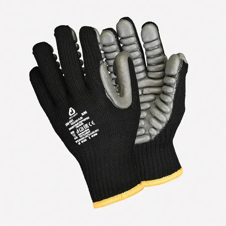 Jeta Safety / Vulcan Flex Защитные трикотажные перчатки Jeta Safety JAV-601  с антивибрационной прокладкой