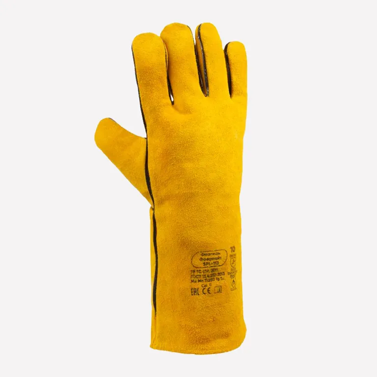 Manipula Specialist / Краги ФЛАГМАН ФАЕРЛАЙТ (SPL-113),спилковые,нить Kevlar, длина 370 мм