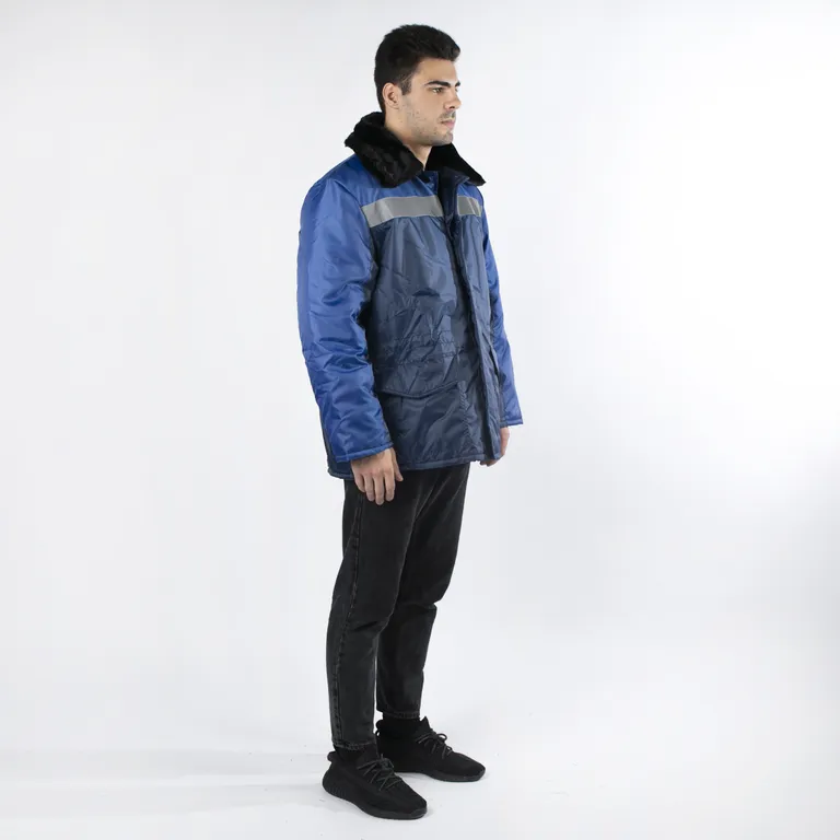 ГК СПЕЦОБЪЕДИНЕНИЕ / Зимняя Куртка РЕГИОН утеплённая, т/синий-василёк