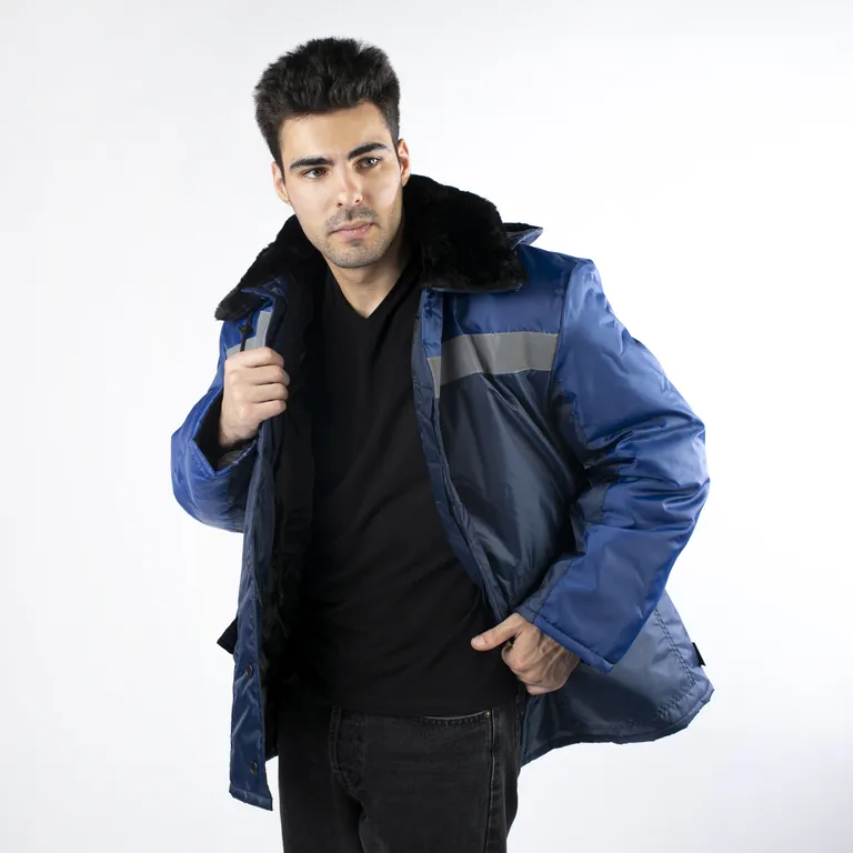 ГК СПЕЦОБЪЕДИНЕНИЕ / Зимняя Куртка РЕГИОН утеплённая, т/синий-василёк