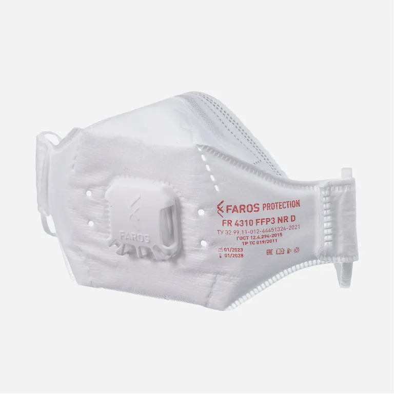Faros / Респиратор FR 4310 PREMIUM, FFP3 NR D, с клапаном