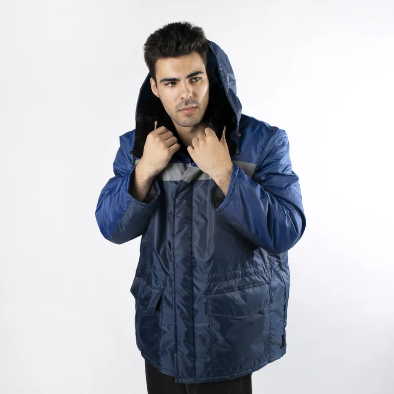 ГК СПЕЦОБЪЕДИНЕНИЕ / Зимняя Куртка РЕГИОН утеплённая, т/синий-василёк